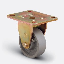 ROULETTE FONTE FIXE SANS JANTE-125X40MM-EMES
