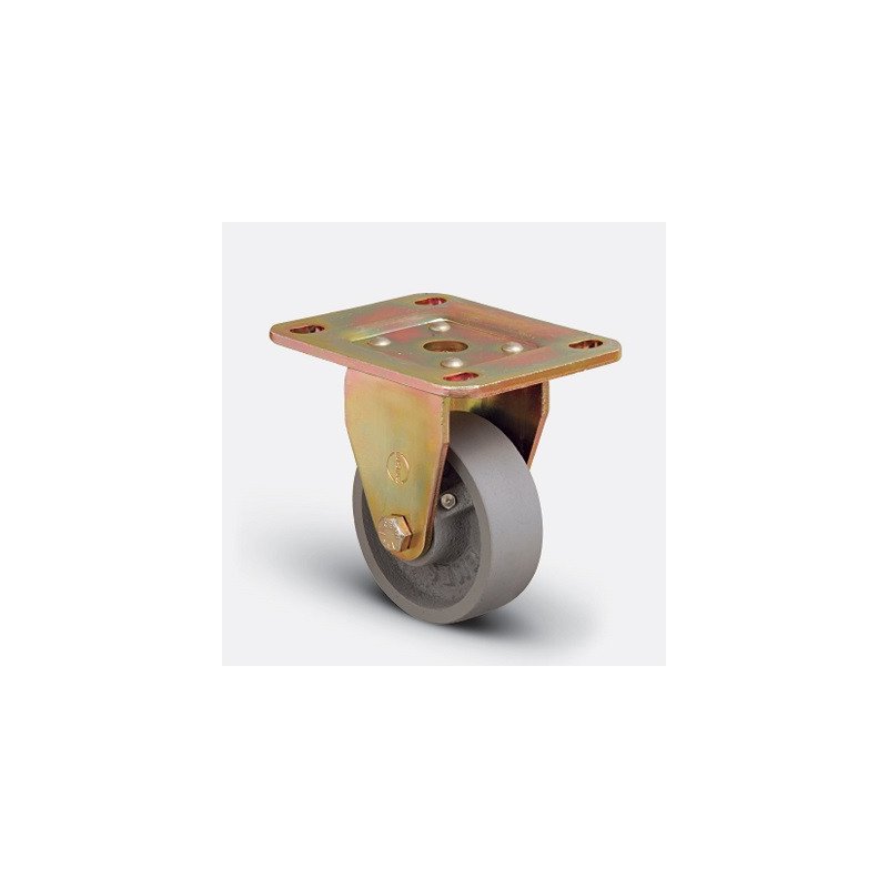 ROULETTE FONTE FIXE SANS JANTE-200X50MM-EMES