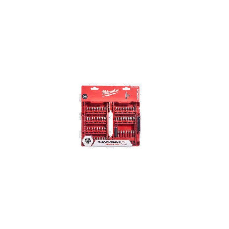 COFFRET DE 56 PCS-EMBOUTS ET ACCESSOIRE- MILWAUKEE