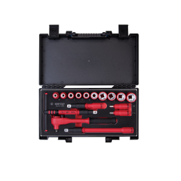 COFFRET 16PCS- DOUILLES ACCES  1-2" ISOLEE VDE-KT