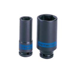 DOUILLE LONGUE A CHOC 1-2' 6P 34MM KING TONY