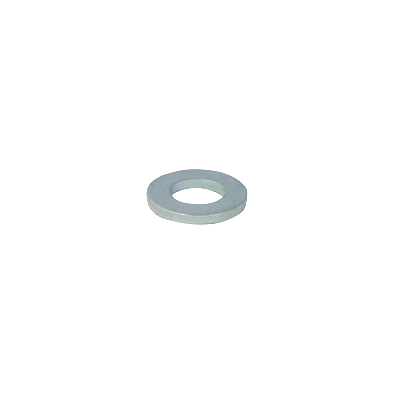 PQT 100PCS-RONDELLE PLATE M8-ZINGUE-DIN125A-PECOL