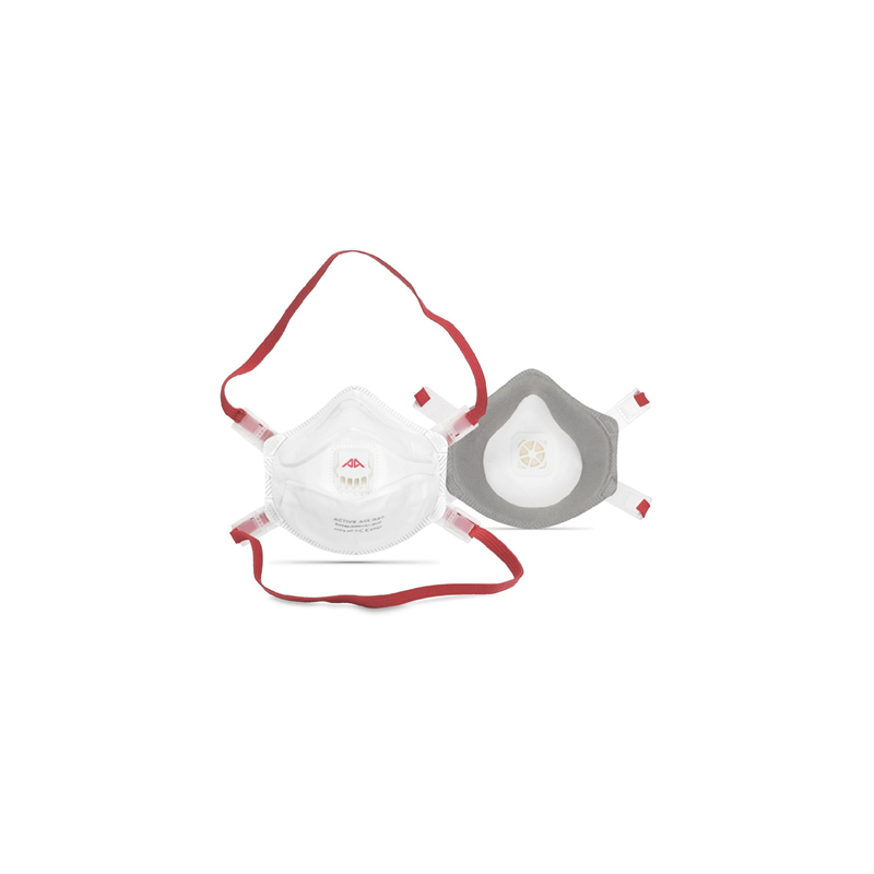 BTE 10 MASQUES FFP3 AVEC VALVE-R30-ACTIVE GEAR