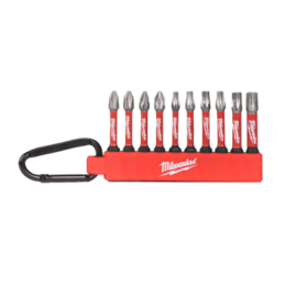JEU 10 PCS-EMBOUT TOURNEVIS SUR RAIL-MILWAUKEE
