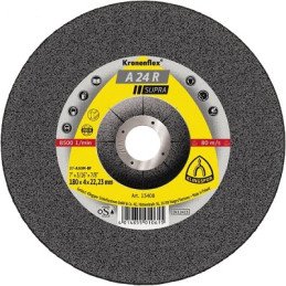 DISQUE A MEULER-- 125MMX6MM-ACIER-KLINGSPOR