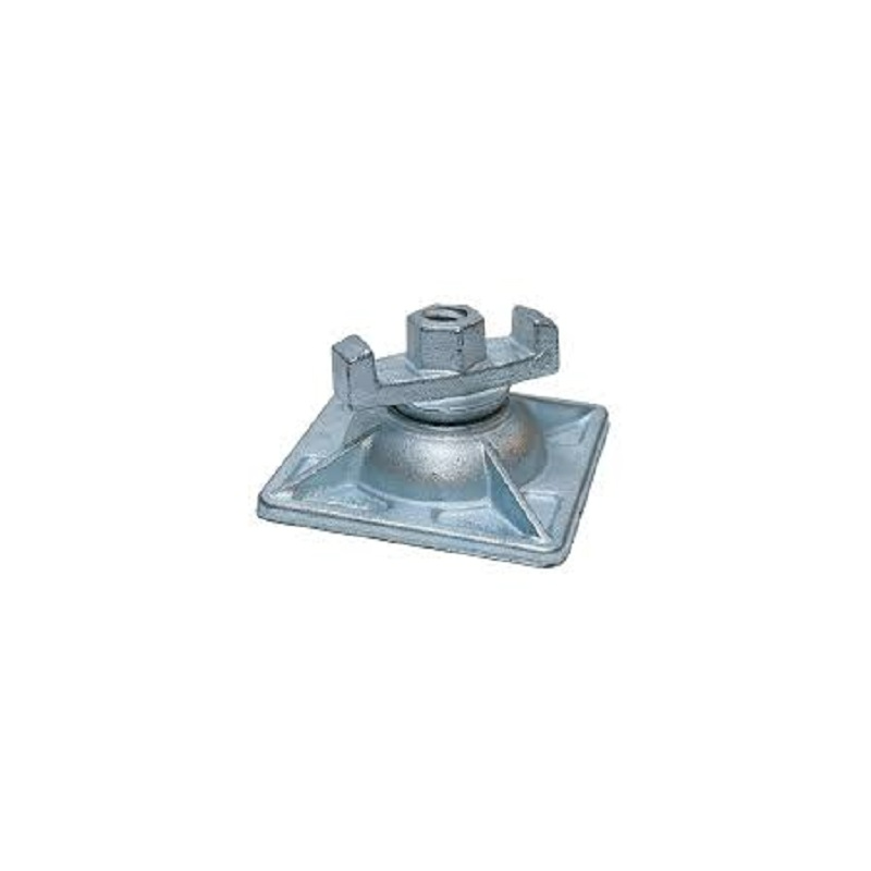 ECROU ARTICULE SERTI SUR PLAQUE CARREE -17 COFFRAG