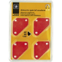 JEU 4 POSITIONNEURS SOUDURE MAGNETIC P16.90-GYS