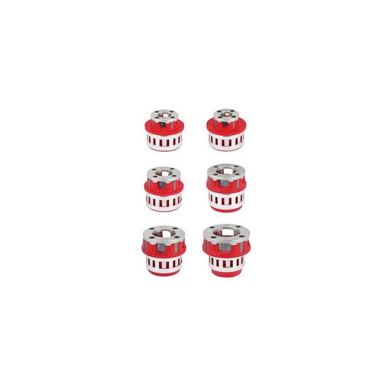 COFFRET 6 TETE FILETAGE-1/2" A 2"-FPT2HK-MILWAUKEE