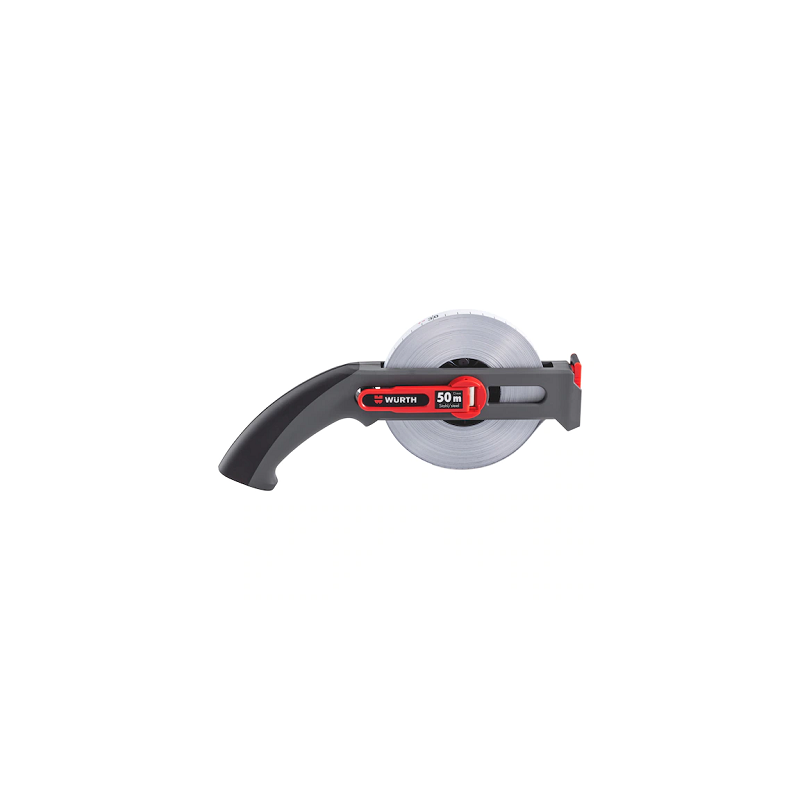 DECAMETRE 50M-CADRE ACIER ARMATURE PLASTIQUE-WURTH