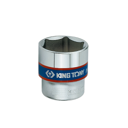 Douille courte chromée 3-8" 6 p 9mm-KINGTONY