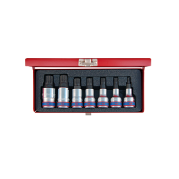 COFFRET 07 PCS-DOUILLE 1-2"-TOURNEVIS RESISTORX-KT