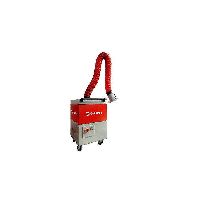 EXTRACTEUR DE FUMEE MOBILE 01 BRAS-2800m3/H-GEKA