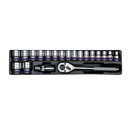 MODULE POUR SERVANTE 20PCS DOUILLE 1/2"+ACCESSOIRE