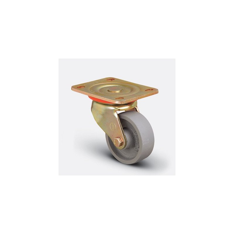 ROULETTE FONTE PIVOTANTE SANS JANTE-150X45MM-EMES