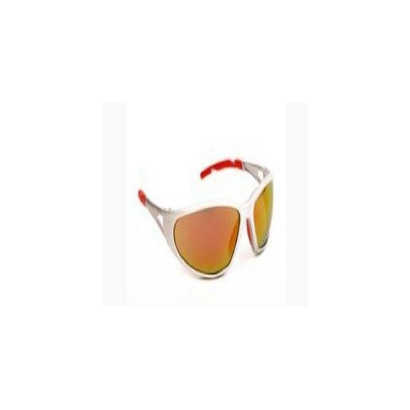 LUNETTES FREELUX ARGENT - ROUGE CAT3