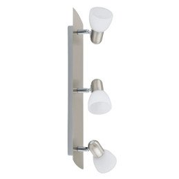 PLAFONNIER 3 SPOTS ENEA NICKEL MAT 500MM-EGLO