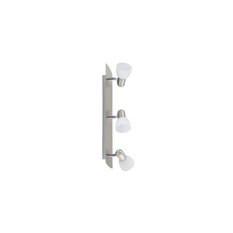 PLAFONNIER 3 SPOTS ENEA NICKEL MAT 500MM-EGLO