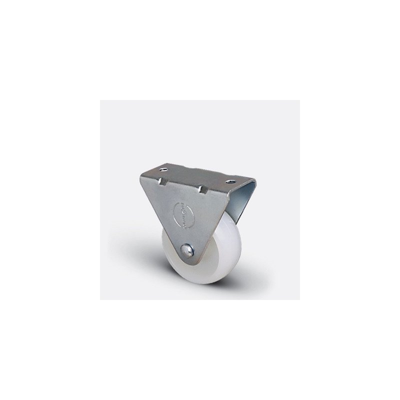 ROULETTE POLYAMIDE FIXE SANS JANTE-100X25MM-EMES