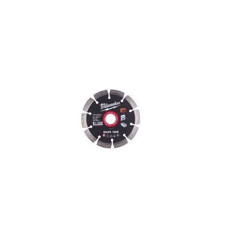 DISQUE DIAMANT ∅125X2.3X22.23MM-DUH-MILWAUKEE