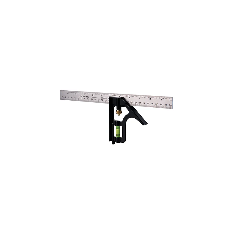 REGLE COULISSANTE 305MM COMBINEE NIVEAU A BULLE-KT