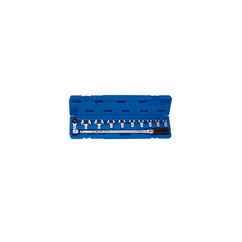 JEU 11PCS-CLE DYNAMO 1-2" 60-340NM AVEC EMBOUT-KT