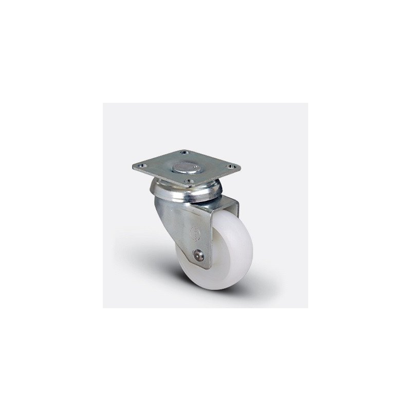 ROULETTE POLYAMID PIVOTANT SANS JANTE-50X20MM-EMES