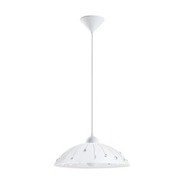 LUSTRE VETRO BLANC -350MMx1,1M-EGLO