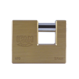 CADENAS LAITON MONOBLOC U70 -12x70x55MMx2CL-IFAM