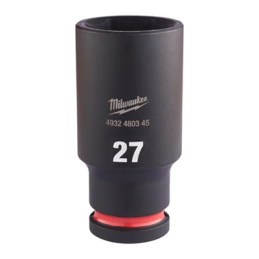 DOUILLE LONGUE A CHOC 1-2" 6P 27MM-MILWAUKEE