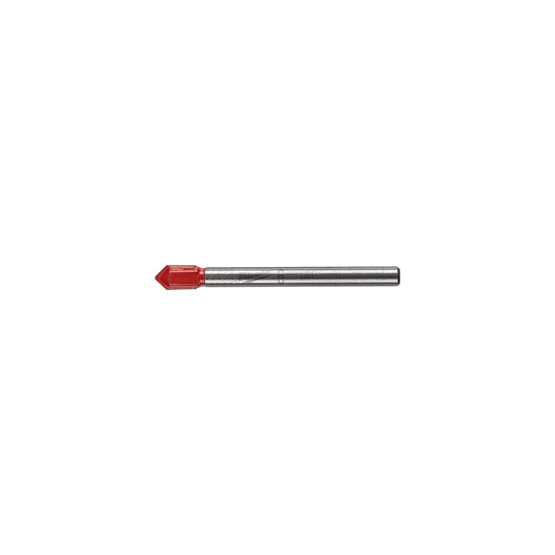 Glass - Tile drill bit 6x60 - 1pc -MILWAUKEE