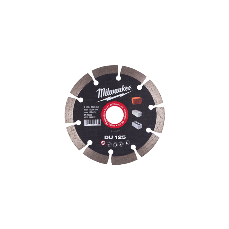 DISQUE DIAMANT ∅125X2.3X22.23MM-DU-MILWAUKEE