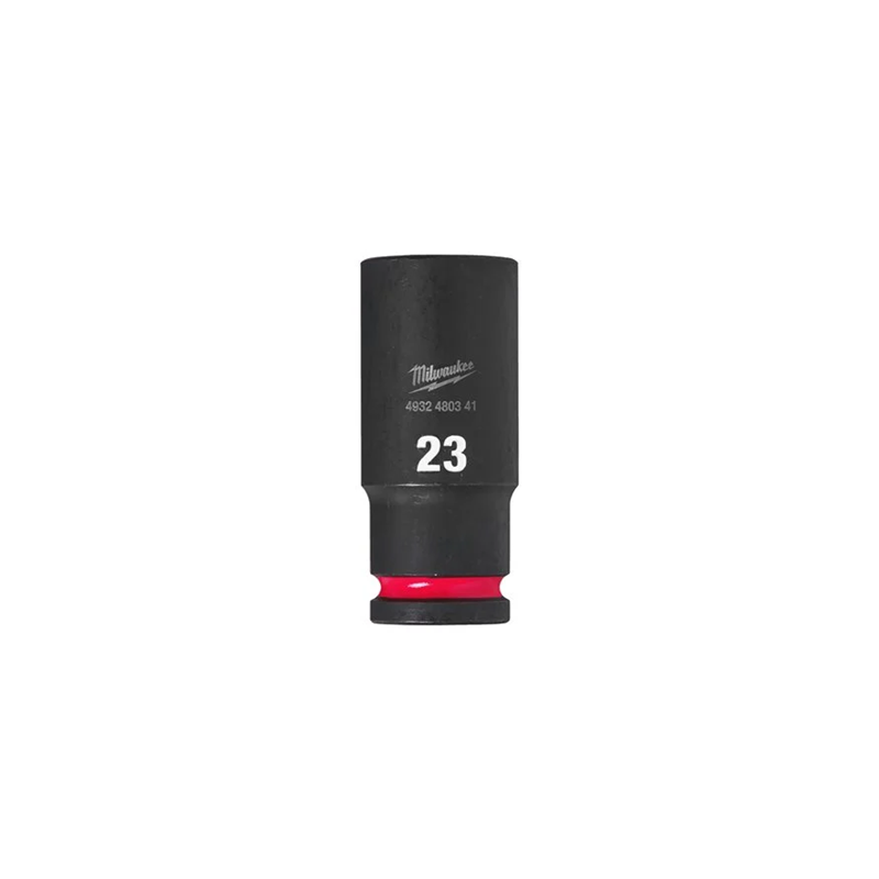 DOUILLE LONGUE A CHOC 1-2" 6P 23MM-MILWAUKEE