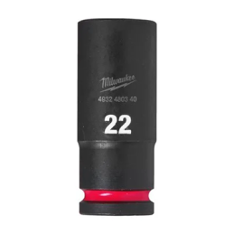 DOUILLE LONGUE A CHOC 1-2" 6P 22MM-MILWAUKEE