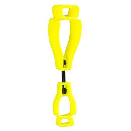 PQT 40PCS-PINCE POUR GANT JAUNE-A002-PORTWEST